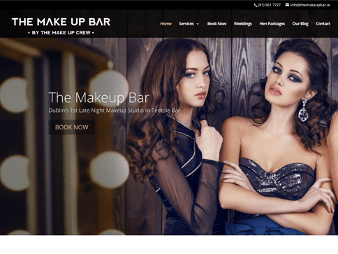 Beauty Website with SEO