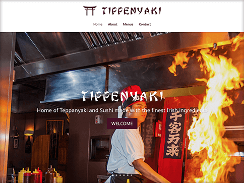 Web Design for Restaurant